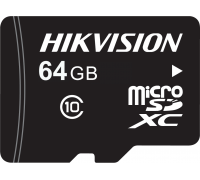 Карта памяти micro SD Hikvision HS-TF-L2I/64G