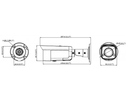 8Мп ColorVu IP камера Hikvision DS-2CD2T87G2-L (2.8 ММ)