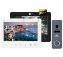 Комплект Full HD видеодомофона NeoLight Kappa + HD (grey,silver,black)