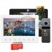 Комплект видеодомофона NeoLight NeoKIT FHD PRO+ карта 128Гб (graphite,silver)