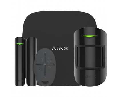 Комплект сигнализации Ajax StarterKit Plus чёрный