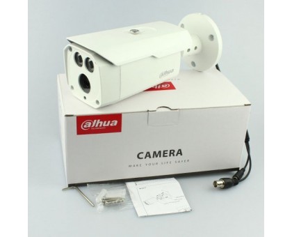 4 МП HDCVI видеокамера Dahua DH-HAC-HFW1400DP-B (6 мм)
