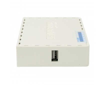 Двухдиапазонная Wi-Fi точка доступа с 5-портами Ethernet, для домашнего использования MikroTik hAP ac lite (RB952Ui-5ac2nD)